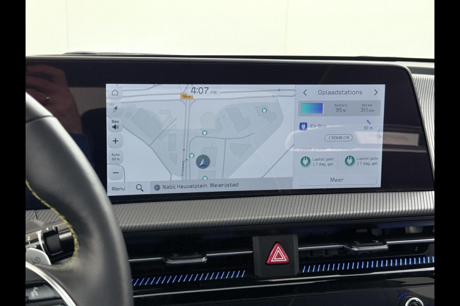 Kia Ev6 GT AWD 77.4 kWh SOH 99% VAN: €41.900,- VOOR: €37.877,- UW EINDEJAARSVOORDEEL: €4.023,- | 585PK!| PANO | KIA GARANTIE T/M 2029 | STOEL/STUUR VERW. | 360 CAMERA| ELEK. ACHTERKLEP| HEAD-UP| MERIDIAN AUDIO|