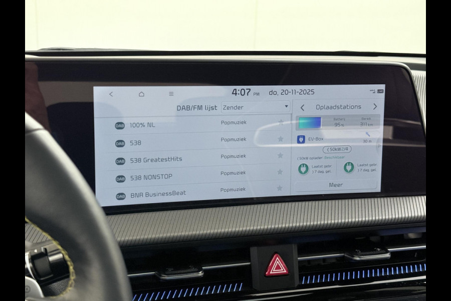 Kia Ev6 GT AWD 77.4 kWh SOH 99% VAN: €41.900,- VOOR: €37.877,- UW EINDEJAARSVOORDEEL: €4.023,- | 585PK!| PANO | KIA GARANTIE T/M 2029 | STOEL/STUUR VERW. | 360 CAMERA| ELEK. ACHTERKLEP| HEAD-UP| MERIDIAN AUDIO|