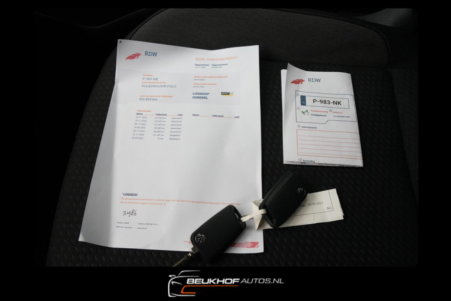 Volkswagen Polo 1.0 TSI Life Carplay Navi Airco Adapt Cruise