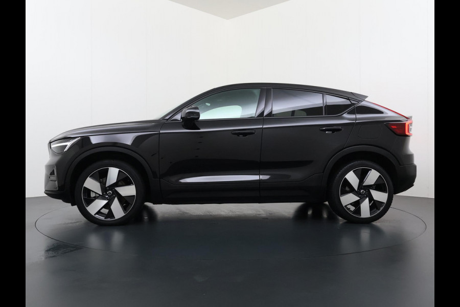 Volvo C40 Recharge Plus 69 kWh VAN: 34.900,- VOOR: 30.877,- UW EINDEJAARSVOORDEEL: 4.023,- SOH 93% STOEL/ STUURVERW. | PANO| WARMTEPOMP| ELEK. TREKHAAK| ELEK. ACHTERKLEP| DODE HOEK|