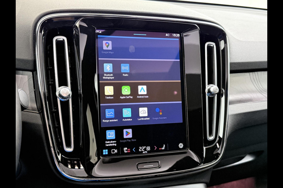 Volvo C40 Recharge Plus 69 kWh VAN: 34.900,- VOOR: 30.877,- UW EINDEJAARSVOORDEEL: 4.023,- SOH 93% STOEL/ STUURVERW. | PANO| WARMTEPOMP| ELEK. TREKHAAK| ELEK. ACHTERKLEP| DODE HOEK|