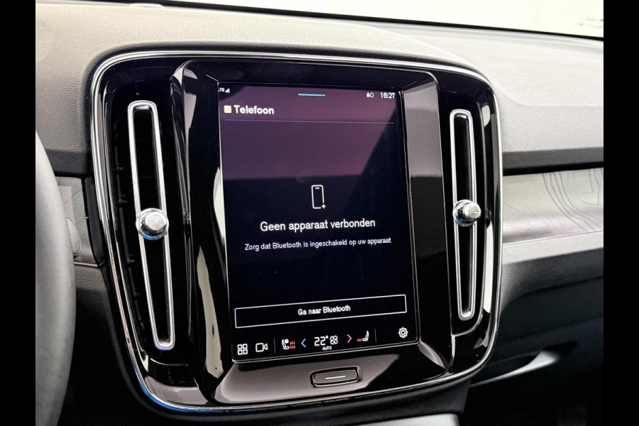 Volvo C40 Recharge Plus 69 kWh VAN: 34.900,- VOOR: 30.877,- UW EINDEJAARSVOORDEEL: 4.023,- SOH 93% STOEL/ STUURVERW. | PANO| WARMTEPOMP| ELEK. TREKHAAK| ELEK. ACHTERKLEP| DODE HOEK|