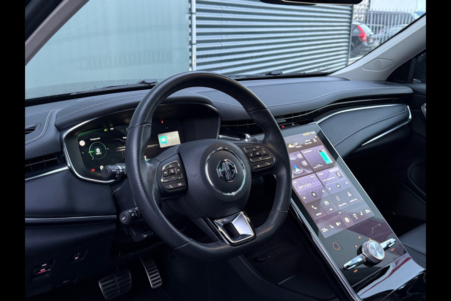 MG Marvel R BWJ 2022 | Luxury 70 kWh | LEER | PANO DAK | 360 CAMERA | STOELVERW + VENTILATIE | CARPLAY | PDC 2X | NAVI | CLIMA