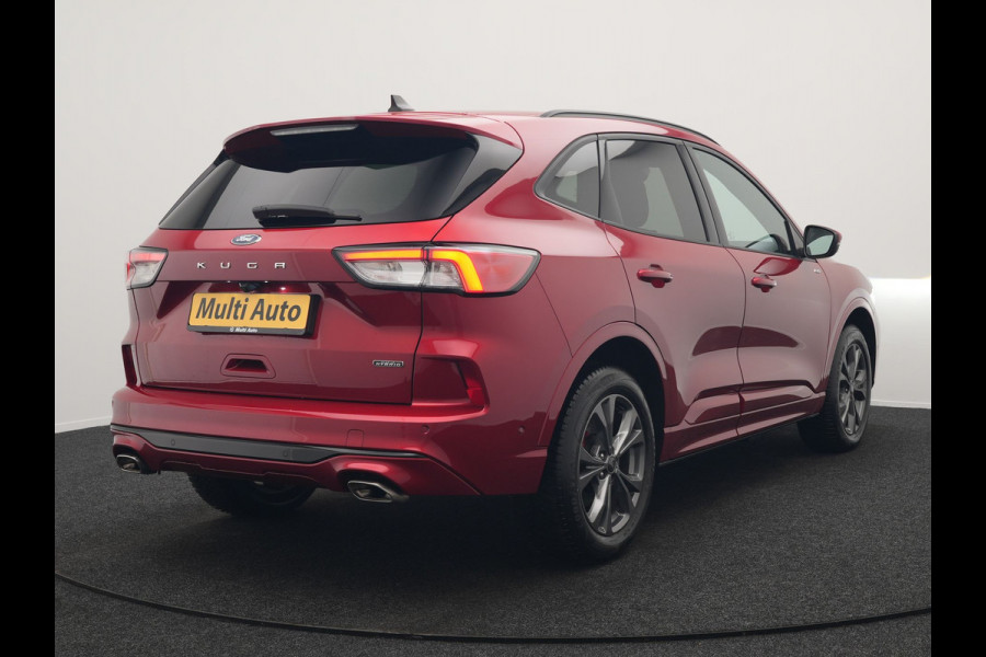 Ford Kuga 2.5 ST-Line Plug In Hybrid 225pk PHEV | Head Up | Adaptive Cruise | 360 Camera | Sportstoelen & Stuur Verwarmd | Apple Carplay | Navigatie | Virtual | Blis | Keyless | DAB |