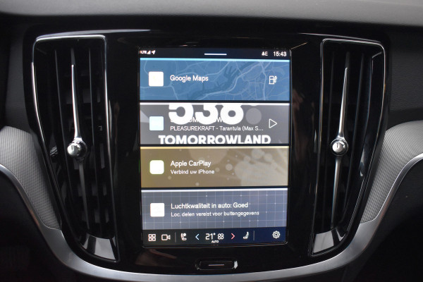 Volvo V60 T6 AWD 350PK Plug-in hybrid Plus Dark | Trekhaak | H&K | Contour stoelen | 360 Camera | 19"LMV |