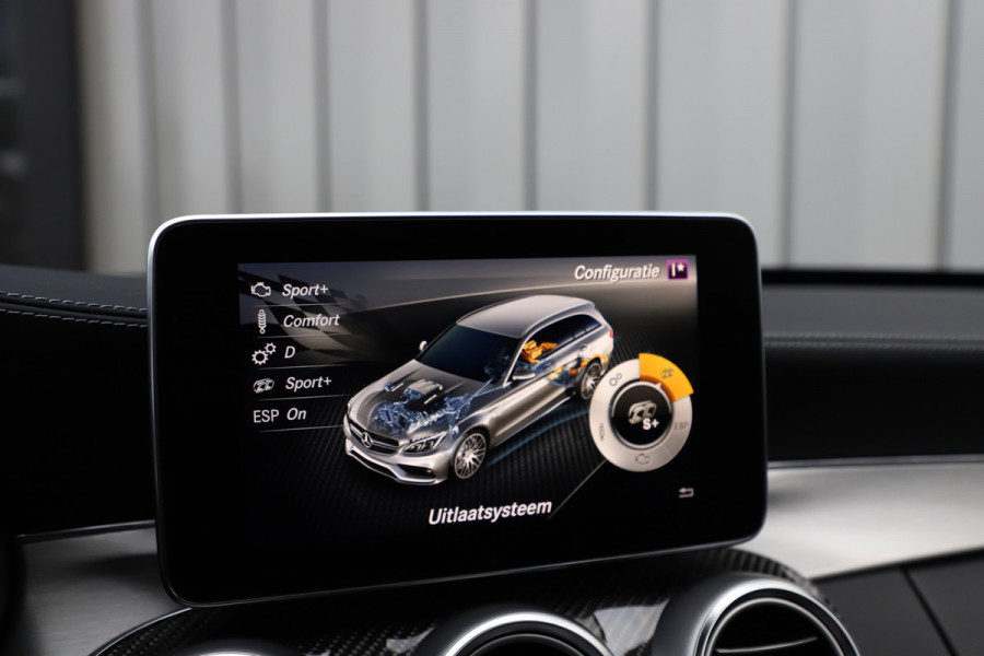 Mercedes-Benz C-Klasse Estate AMG 63 S | 510PK | Head-up | Keyless-go | Burmester | Carbon | Memory | Sfeerverlichting | ILS | Distronic | Trekhaak | 2