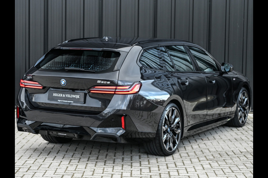 BMW 5 Serie Touring 530e xDRIVE | M-SPORT PRO | HARMAN / KARDON | COMFORT ACCESS | TREKHAAK | SHADOW-LINE | DAB+ | ICONIC GLOW | ADAPTIVE LE