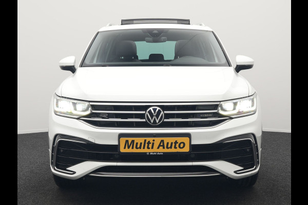 Volkswagen Tiguan 1.4 TSI eHybrid R-Line Business+ Plug In Hybrid 245pk Dealer O.H. PHEV | Panodak | Adaptive Cruise | 360 Camera | IQ Light | Lederen Stoelen Memory & Verwarmd | Apple Carplay | Stuur Verwarmd | Sfeerverlichting | Virtual | Navigatie | Blis | DAB |