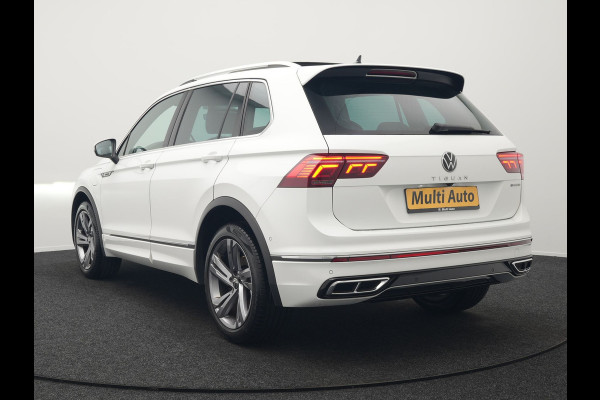 Volkswagen Tiguan 1.4 TSI eHybrid R-Line Business+ Plug In Hybrid 245pk Dealer O.H. PHEV | Panodak | Adaptive Cruise | 360 Camera | IQ Light | Lederen Stoelen Memory & Verwarmd | Apple Carplay | Stuur Verwarmd | Sfeerverlichting | Virtual | Navigatie | Blis | DAB |