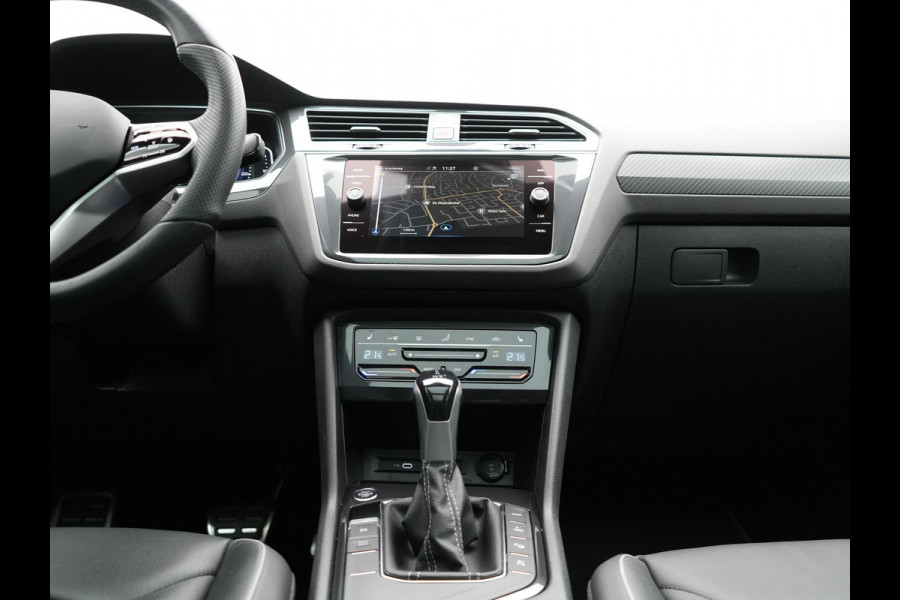 Volkswagen Tiguan 1.4 TSI eHybrid R-Line Business+ Plug In Hybrid 245pk Dealer O.H. PHEV | Panodak | Adaptive Cruise | 360 Camera | IQ Light | Lederen Stoelen Memory & Verwarmd | Apple Carplay | Stuur Verwarmd | Sfeerverlichting | Virtual | Navigatie | Blis | DAB |