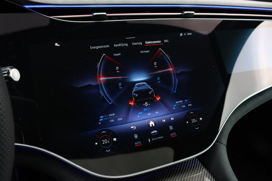 Mercedes-Benz EQE AMG 53 4MATIC+ 90 kWh | 72500,- Ex | MBUX Hyperscreen | Airmatic | Achterasbesturing | Distronic+ | Massage | Memory | Burmester | Stoelventilatie | HUD | Digital Light | Warmtepomp | Surround Camera |