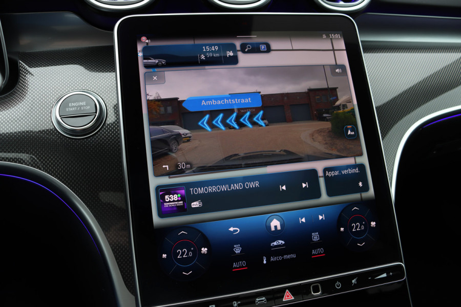 Mercedes-Benz C-Klasse AMG 63 S E Performance | 680 pk | Achterasbesturing | AMG Drivers Package | Distronic+ | Memory | Burmester | AMG Performance Stoelen | AMG-Aero Pakket | HUD | Digital Light |