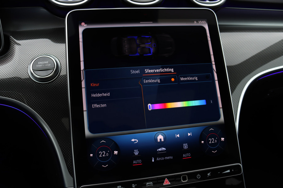 Mercedes-Benz C-Klasse AMG 63 S E Performance | 680 pk | Achterasbesturing | AMG Drivers Package | Distronic+ | Memory | Burmester | AMG Performance Stoelen | AMG-Aero Pakket | HUD | Digital Light |