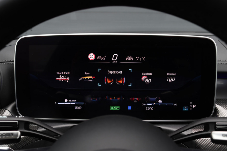 Mercedes-Benz C-Klasse AMG 63 S E Performance | 680 pk | Achterasbesturing | AMG Drivers Package | Distronic+ | Memory | Burmester | AMG Performance Stoelen | AMG-Aero Pakket | HUD | Digital Light |