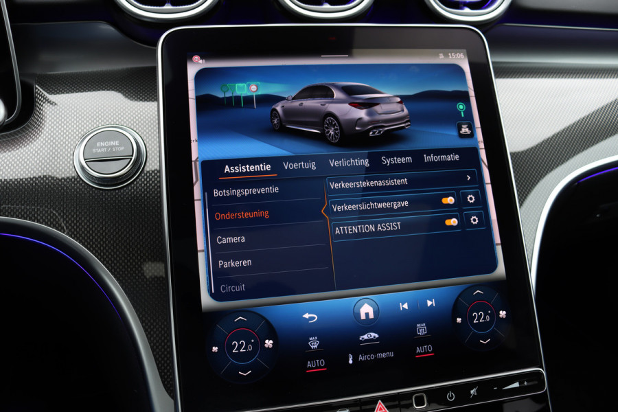 Mercedes-Benz C-Klasse AMG 63 S E Performance | 680 pk | Achterasbesturing | AMG Drivers Package | Distronic+ | Memory | Burmester | AMG Performance Stoelen | AMG-Aero Pakket | HUD | Digital Light |