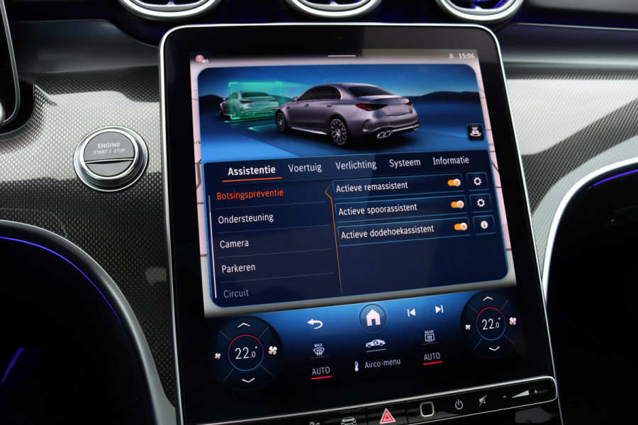 Mercedes-Benz C-Klasse AMG 63 S E Performance | 680 pk | Achterasbesturing | AMG Drivers Package | Distronic+ | Memory | Burmester | AMG Performance Stoelen | AMG-Aero Pakket | HUD | Digital Light |