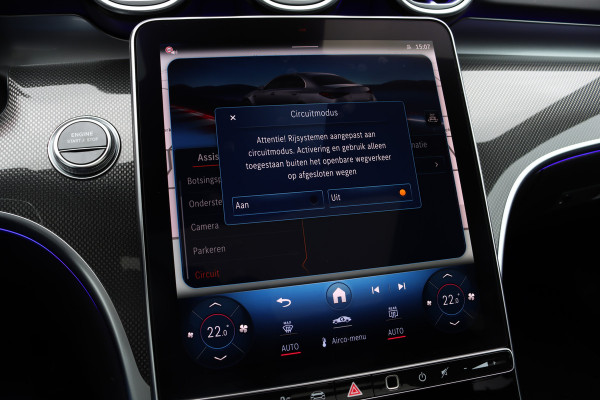 Mercedes-Benz C-Klasse AMG 63 S E Performance | 680 pk | Achterasbesturing | AMG Drivers Package | Distronic+ | Memory | Burmester | AMG Performance Stoelen | AMG-Aero Pakket | HUD | Digital Light |