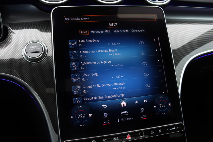 Mercedes-Benz C-Klasse AMG 63 S E Performance | 680 pk | Achterasbesturing | AMG Drivers Package | Distronic+ | Memory | Burmester | AMG Performance Stoelen | AMG-Aero Pakket | HUD | Digital Light |