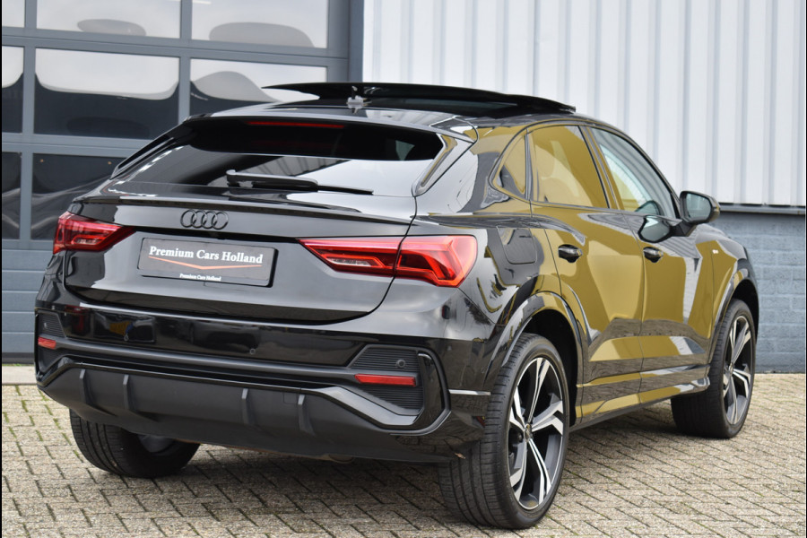 Audi Q3 Sportback 45 TFSI e S-Line 245 Pk Pano Memory Navi Leder Matrix Sonos Keyless Camera 20 Inch
