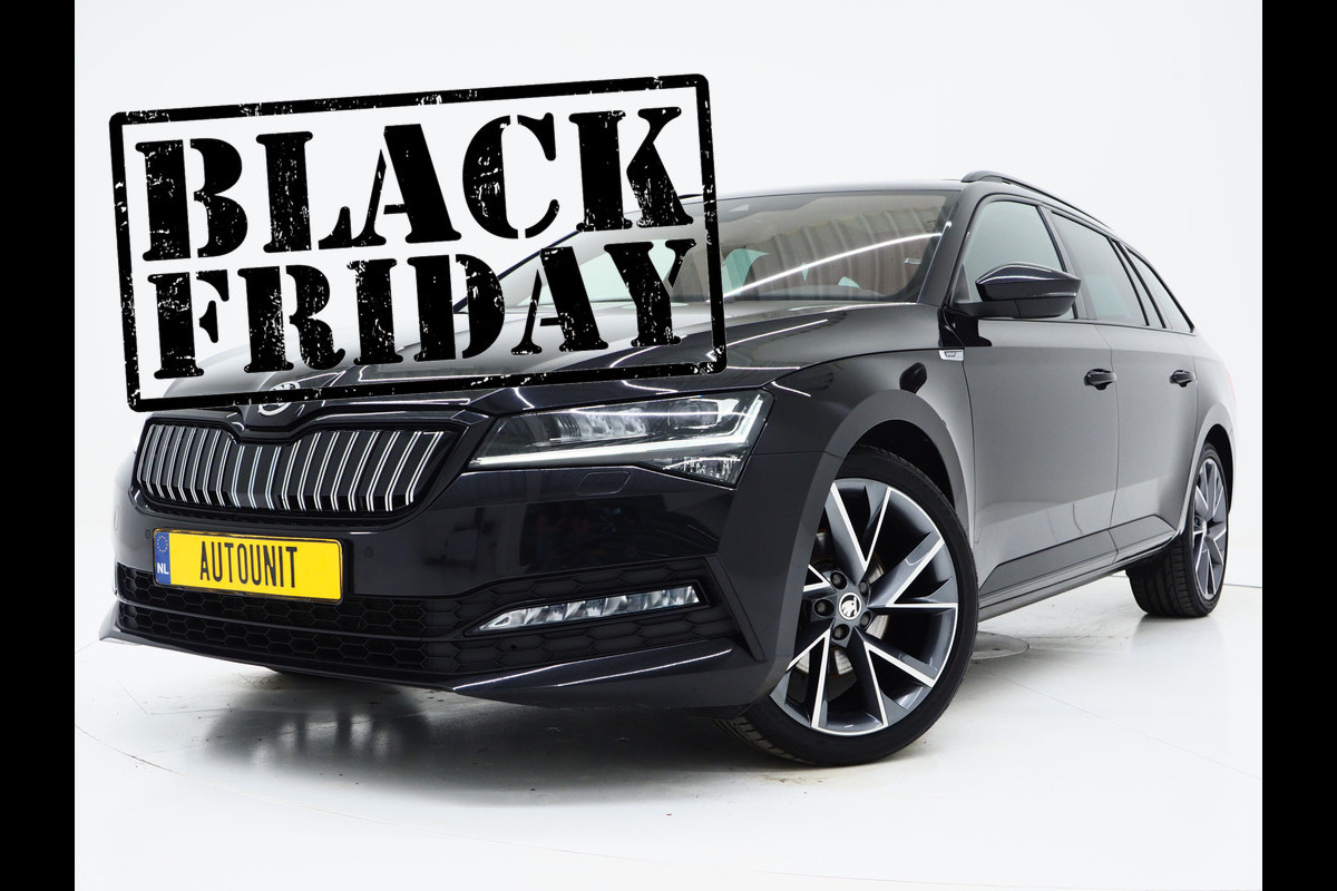 Škoda Superb Combi 1.4 TSI iV Sportline 218PK | Panoramadak | Trekhaak | Canton | Sportstoelen | Camera | Keyless