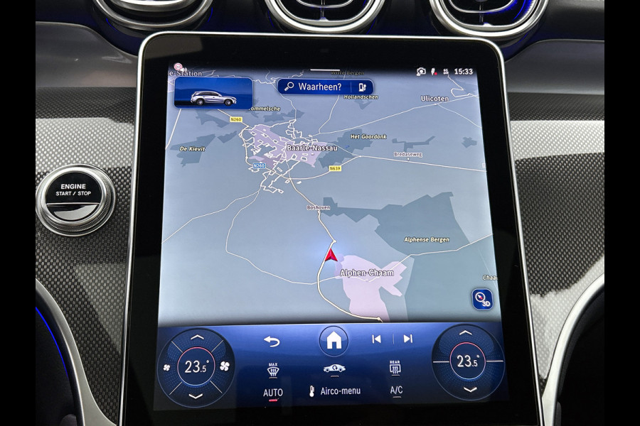 Mercedes-Benz GLC 300e 4MATIC Sport Edition | Premium pakket | Nightpakket | Treeplanken | Trekhaak | Smartphone integratie | Augmented Reality navigatie | 360°-camera | DIGITAL LIGHT | Memorypakket |