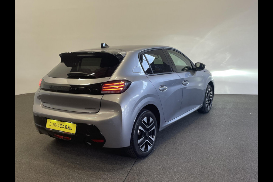 Peugeot 208 Hybrid 100 AUT Allure Navigatie Apple Carplay/ Android Auto Camera Parkeersensoren Adaptive Cruise Control Stoelverwarming Ledverlichting Climate control