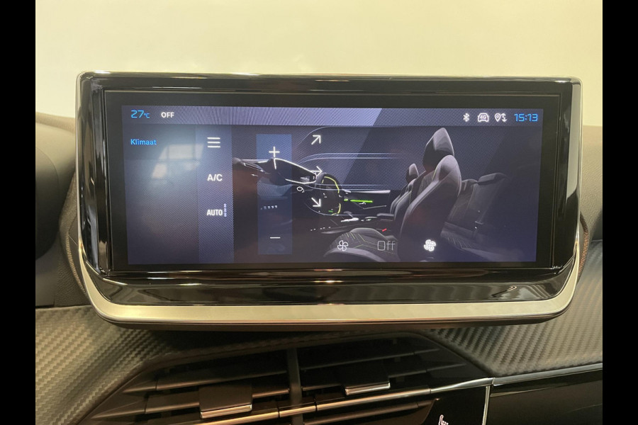 Peugeot 208 Hybrid 100 AUT Allure Navigatie Apple Carplay/ Android Auto Camera Parkeersensoren Adaptive Cruise Control Stoelverwarming Ledverlichting Climate control