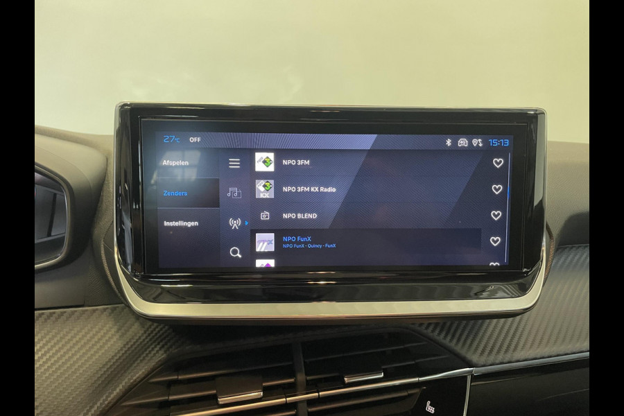 Peugeot 208 Hybrid 100 AUT Allure Navigatie Apple Carplay/ Android Auto Camera Parkeersensoren Adaptive Cruise Control Stoelverwarming Ledverlichting Climate control