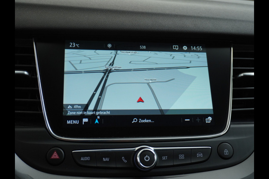 Opel Grandland X T131PK Apple Carplay Android Auto AGR-Comfortstoel Camera Navi Ecc Cruise Control Pdc DAB+ Regen-Lichtsensor Lane Assist Led Verkeersbord detectie Bluetooth Privacy Glas Lmv 17" Elegance 1e Eigenaar Origineel Nederlandse auto Euro 6