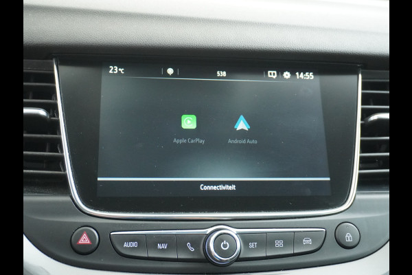 Opel Grandland X T131PK Apple Carplay Android Auto AGR-Comfortstoel Camera Navi Ecc Cruise Control Pdc DAB+ Regen-Lichtsensor Lane Assist Led Verkeersbord detectie Bluetooth Privacy Glas Lmv 17" Elegance 1e Eigenaar Origineel Nederlandse auto Euro 6