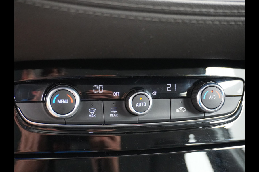 Opel Grandland X T131PK Apple Carplay Android Auto AGR-Comfortstoel Camera Navi Ecc Cruise Control Pdc DAB+ Regen-Lichtsensor Lane Assist Led Verkeersbord detectie Bluetooth Privacy Glas Lmv 17" Elegance 1e Eigenaar Origineel Nederlandse auto Euro 6