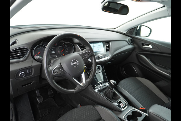 Opel Grandland X T131PK Apple Carplay Android Auto AGR-Comfortstoel Camera Navi Ecc Cruise Control Pdc DAB+ Regen-Lichtsensor Lane Assist Led Verkeersbord detectie Bluetooth Privacy Glas Lmv 17" Elegance 1e Eigenaar Origineel Nederlandse auto Euro 6