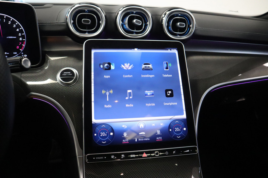 Mercedes-Benz C-Klasse Estate 300 e AMG Line Panorama Memorie Stoelen Sfeerverlichting Head up 24 maanden garantie mogelijk (*vraag naar de voorwaarden)