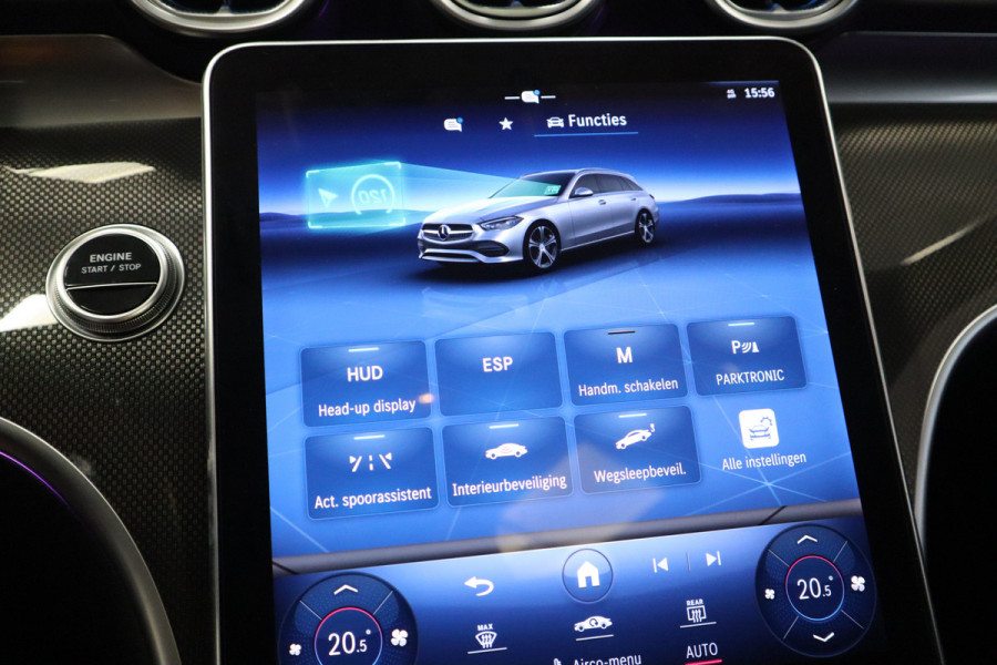 Mercedes-Benz C-Klasse Estate 300 e AMG Line Panorama Memorie Stoelen Sfeerverlichting Head up 24 maanden garantie mogelijk (*vraag naar de voorwaarden)