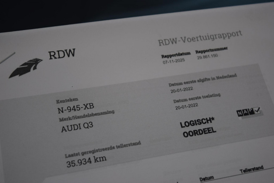 Audi Q3 35 TFSI Advanced edition|Lage km stand!