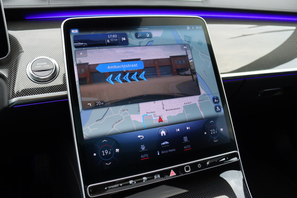 Mercedes-Benz S-Klasse 580 e 4MATIC Lang AMG Line | Airmatic | Achterasbesturing | Chauffeurspakket | MBUX Tablet | Distronic+ | Memory | Stoelventilatie V+A | Burmester | Soft-Close | Digital Light | Vlakkenverwarming | HUD |