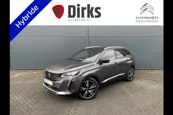 Peugeot 3008 225pk HYbrid GT Pack (Elektrisch schuifdak - Leder incl verwarming/massage/ geheugen - Focal Electra - NightVision - 360gr Camer