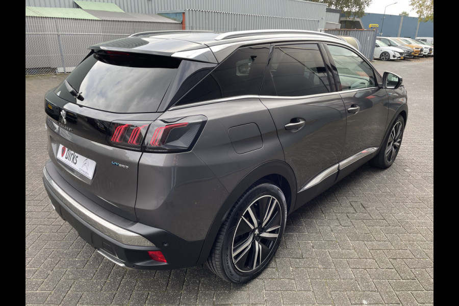 Peugeot 3008 225pk HYbrid GT Pack (Elektrisch schuifdak - Leder incl verwarming/massage/ geheugen - Focal Electra - NightVision - 360gr Camer