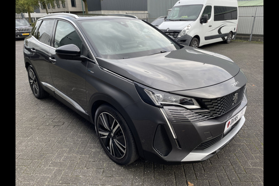 Peugeot 3008 225pk HYbrid GT Pack (Elektrisch schuifdak - Leder incl verwarming/massage/ geheugen - Focal Electra - NightVision - 360gr Camer