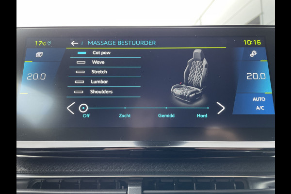 Peugeot 3008 225pk HYbrid GT Pack (Elektrisch schuifdak - Leder incl verwarming/massage/ geheugen - Focal Electra - NightVision - 360gr Camer