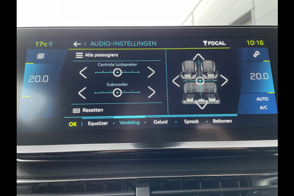 Peugeot 3008 225pk HYbrid GT Pack (Elektrisch schuifdak - Leder incl verwarming/massage/ geheugen - Focal Electra - NightVision - 360gr Camer