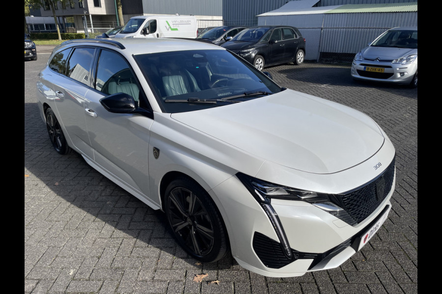 Peugeot 308 SW 180pk Hybrid GT (Leder incl verwarming/geheugen - Elektrische Klep - 360gr Camera - Keyless Entry - Adaptieve Cruise Controle