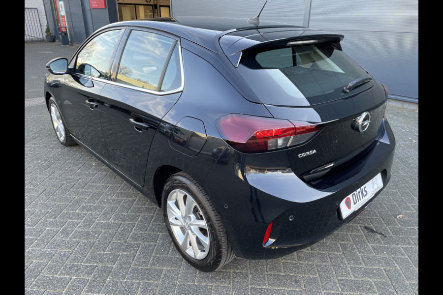 Opel Corsa 100pk Elegance (Camera - LED - Parkeersensoren V+A - Keyless - Navigatie - Dodehoekdetectie- Apple Carplay)