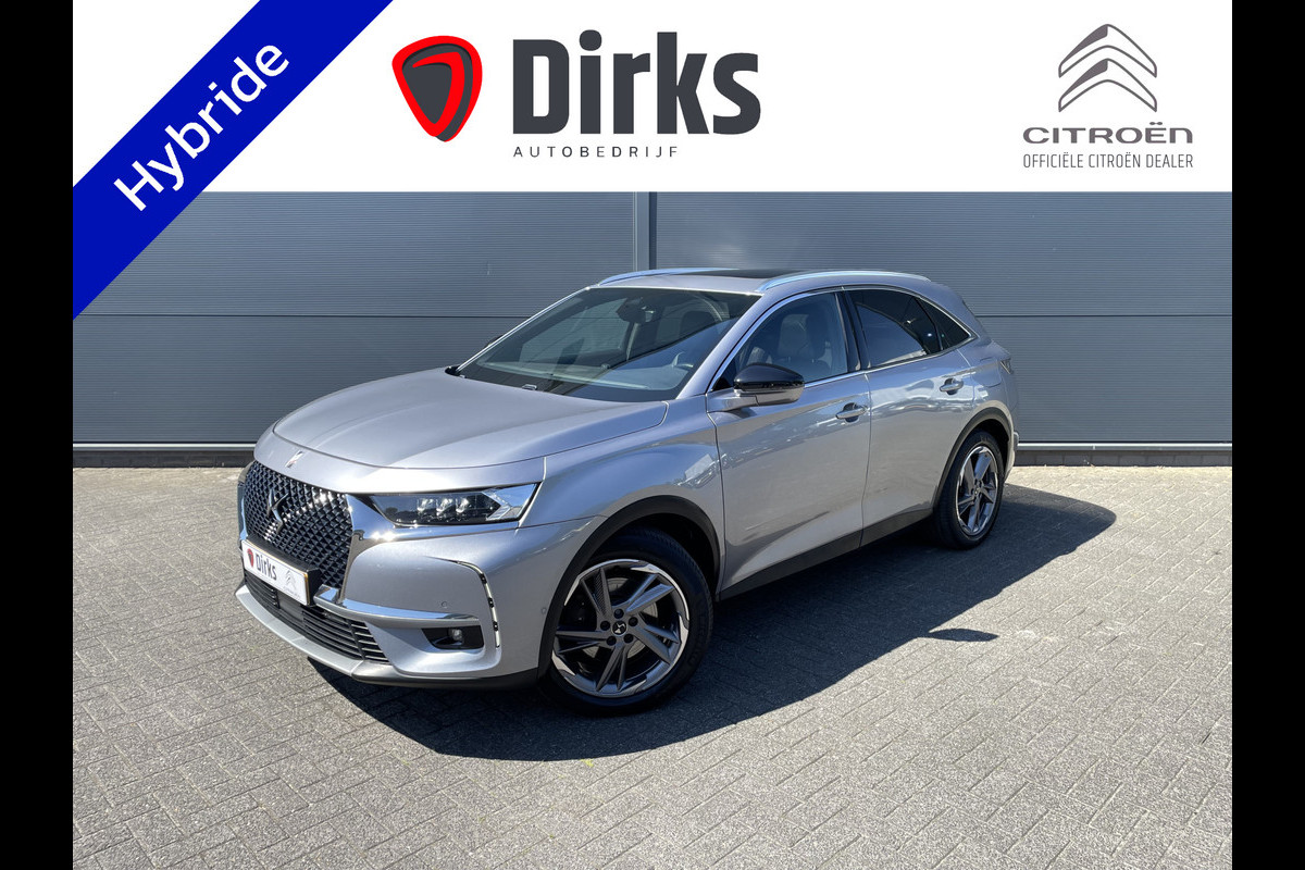 DS Ds 7 Crossback 300pk 4x4 Rivoli (Elektrisch Schuifdak - Leder incl verwarming/koeling/massage/geheugen - Trekhaak - Focal Electra - Elektrische