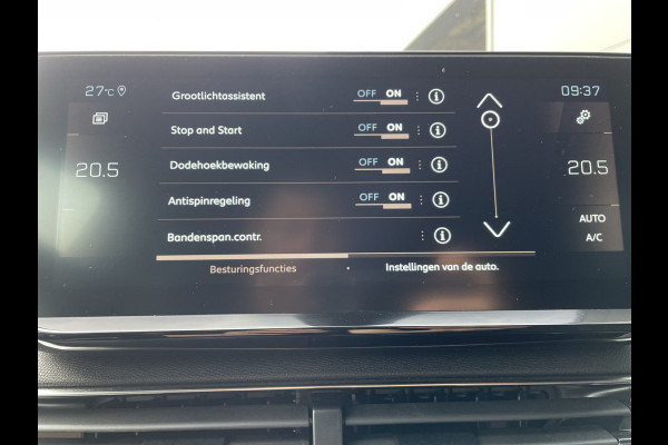 Peugeot 5008 130pk GT 7-zits (Camera - Keyless Entry - Adaptieve Cruise Controle - 18"incl 4S - LED - Parkeersensoren V+A)