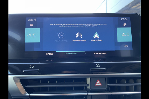 Citroën Ë-C4 Shine Pack 50 kWh (Elektrisch Schuifdak - Stoelverwarming - Camera - Keyless Entry - Leder - 360gr Camera - Parkeersensoren V+A