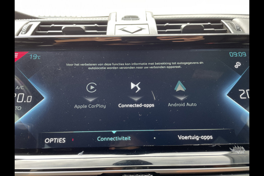 DS Ds 7 Crossback 225pk E-Tense Opera (Trekhaak - Leder incl verwarming/koeling/massage/geheugen - Elektrische klep - Camera - Focal Electra - DS