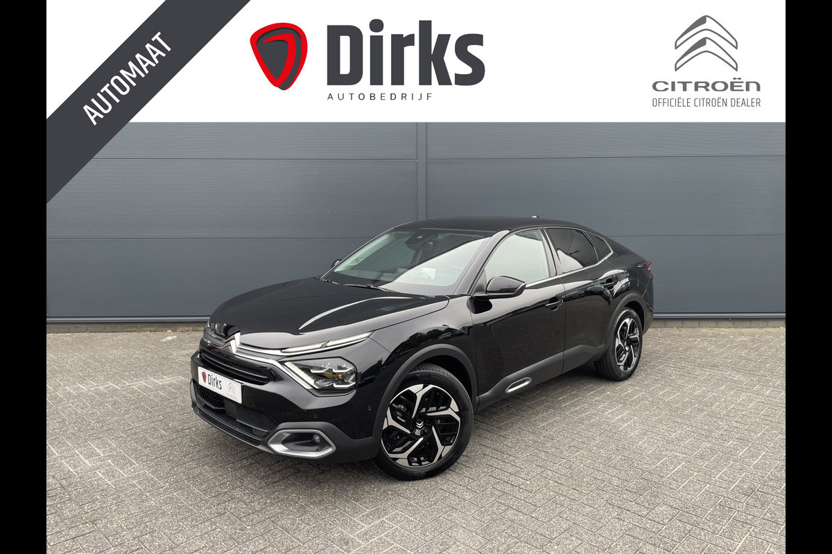 Citroën C4 X 130pk Max (Keyless Entry - Leder - Parkeersensoren V+A - Camera - LED - Head up - Navigatie - Automatische Airco - Apple Carpl