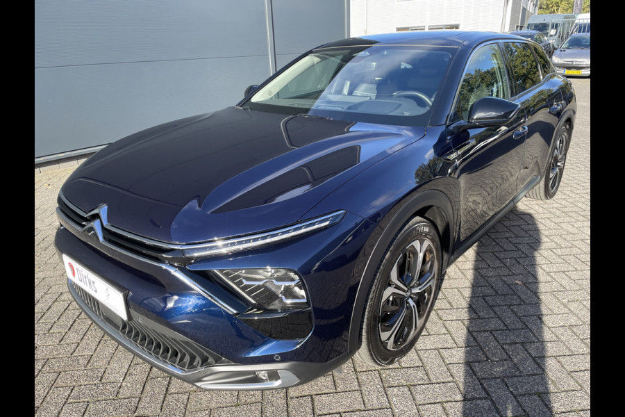 Citroën C5 X 225pk Hybrid Shine Pack (Elektrisch Schuifdak - Leder incl verwarming/geheugen - HiFi - Elektrische Klep - 360gr Camera - Adapti