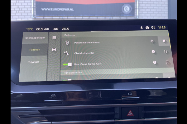 Citroën C5 X 225pk Hybrid Shine Pack (Elektrisch Schuifdak - Leder incl verwarming/geheugen - HiFi - Elektrische Klep - 360gr Camera - Adapti